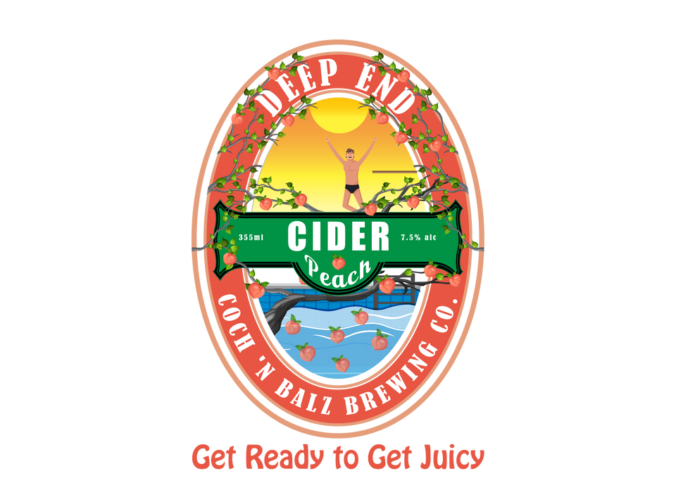Deep End Cider Peach