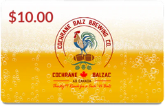 Cochrane Balzac Brewing & Cider Co. Gift Card