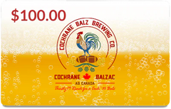 Cochrane Balzac Brewing & Cider Co. Gift Card