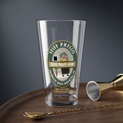 16oz Stiff Phyllis Old Nut Ale Pint Glass