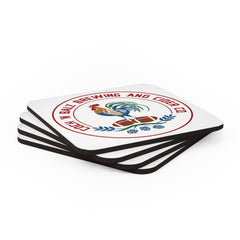 4 Piece Orginal Logo Tea Coaster Set