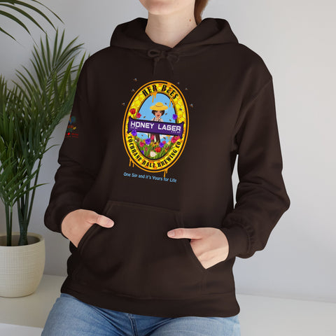 Her Bees Honey Lager Unisex Hoodie