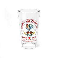 16oz Classic Logo Pint Glass