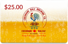 Cochrane Balzac Brewing & Cider Co. Gift Card