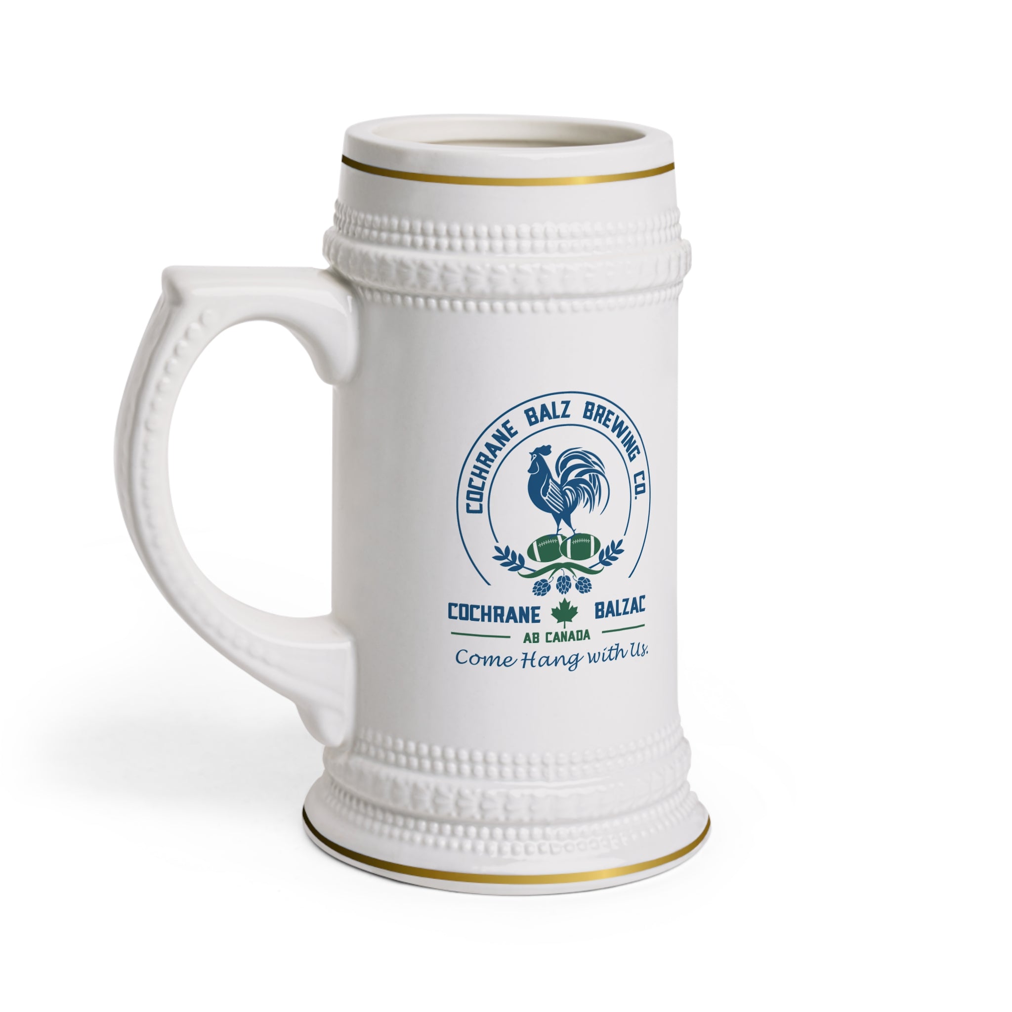 22oz After Dark Logo Stein Mug