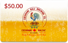 Cochrane Balzac Brewing & Cider Co. Gift Card