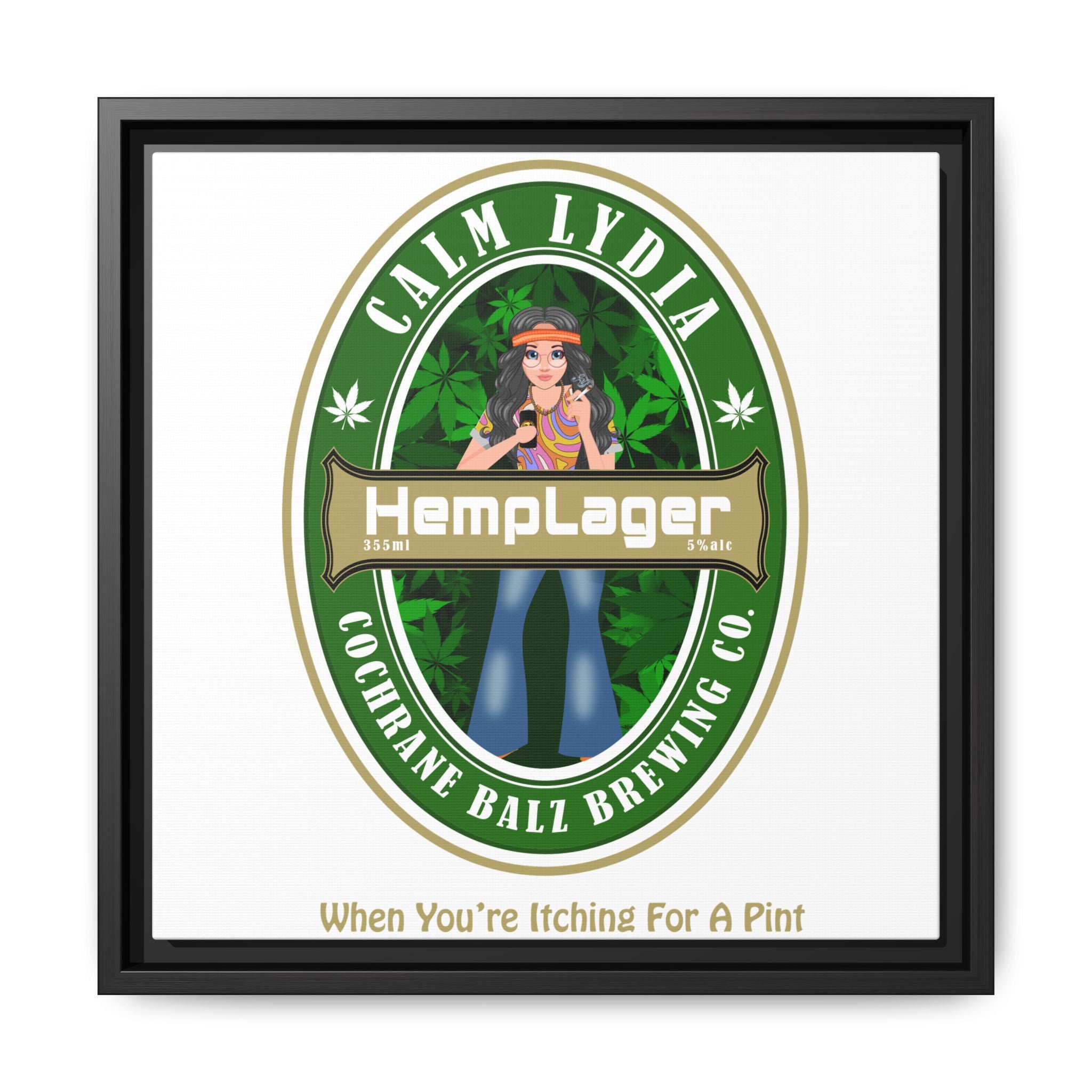 Calm Lydia Matte Canvas