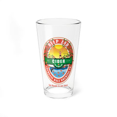 16oz Peach Cider Pint Glass